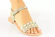 Alain Manoukian Leather Sandals with Pearls - Image 6