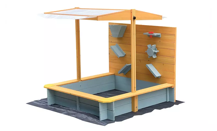 Image 2: Home Deluxe zandbak met dak 'Sandy'