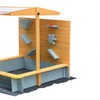 Image 2: Home Deluxe Sandkasten mit Überdachung „Sandy“