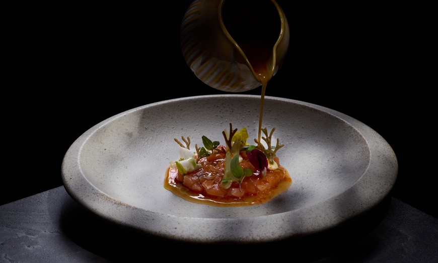 Image 1: Award-Winning Fine Fast Food Menu with a Glass of Prosecco Each for 2