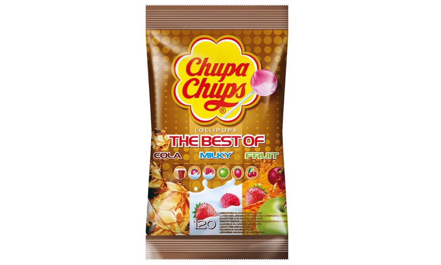 Image 2: 120 Assorted Chupa Chups Lollipops