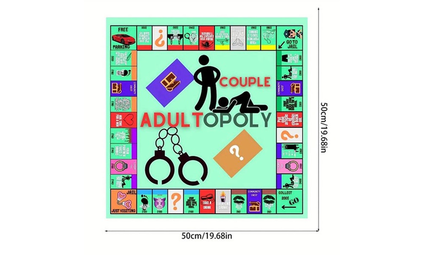 Image 6: Adultopoly Couples Date Night: Game Ideal for Valentine's Day