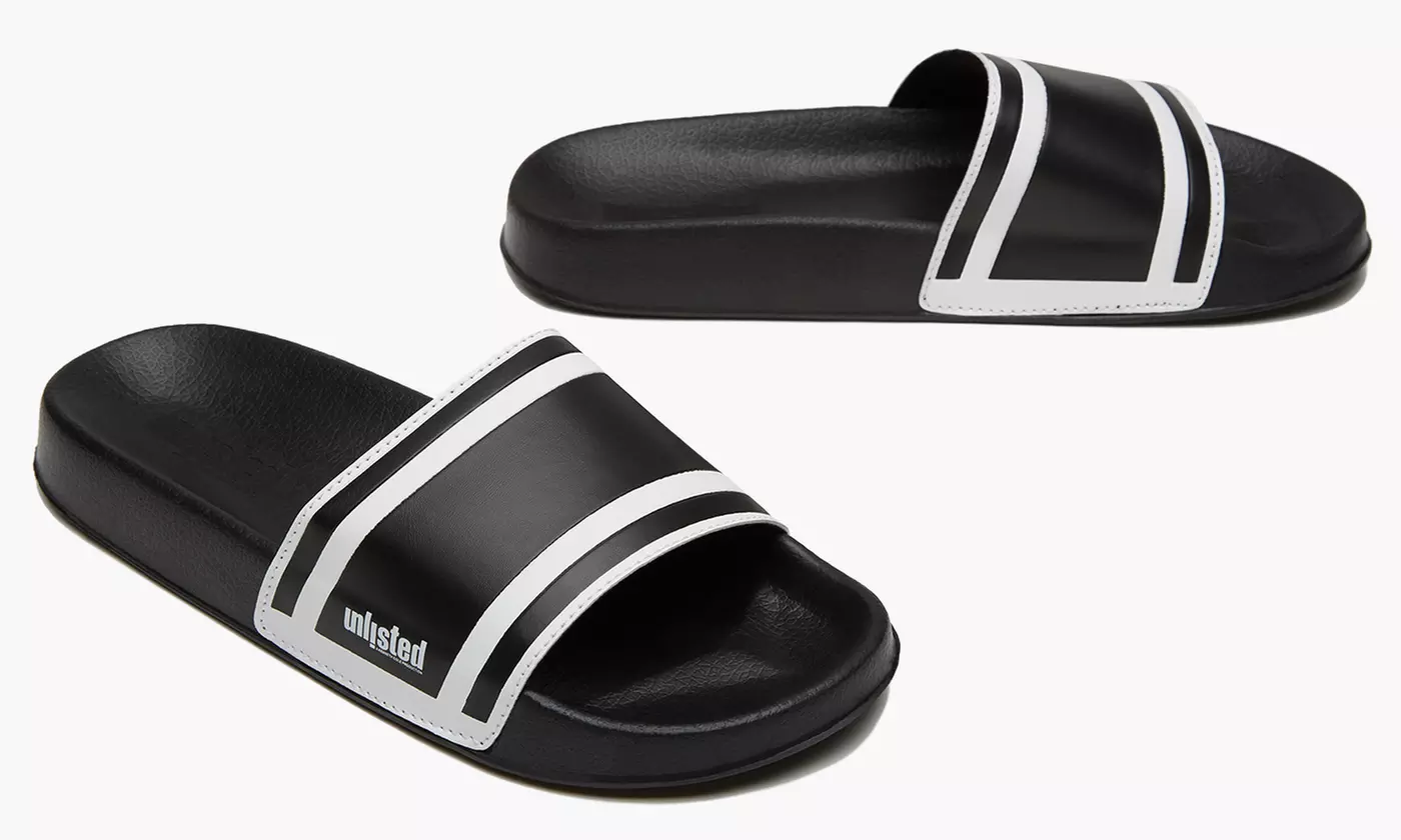 Unlisted by Kenneth Cole Men's Slip-on Form Sandals (Sizes 10 & 11) - Second Medium