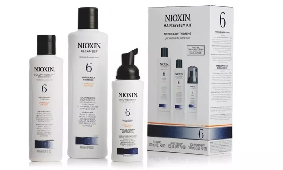 Nioxin 3-Piece Hair System Kit (Multiple Options Available) - Second Medium