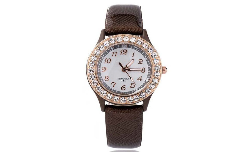 Image 4: Watch with Crystals from Swarovski®