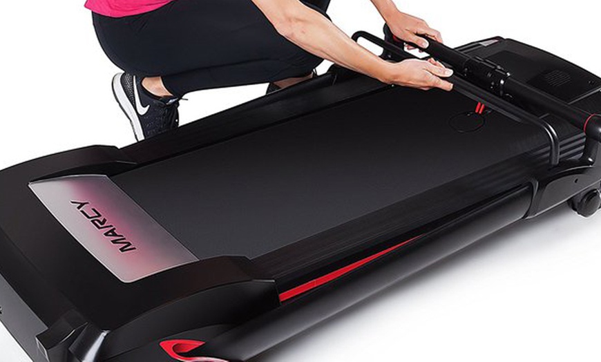 Marcy Easy Folding Motorized Treadmill JX 651BW Groupon