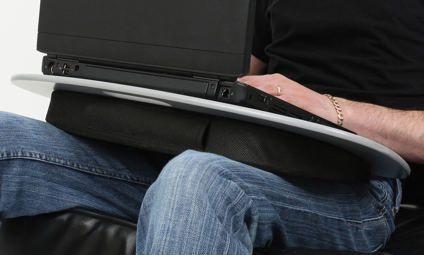 Image 5: Laptop Tray with a Padded Rest