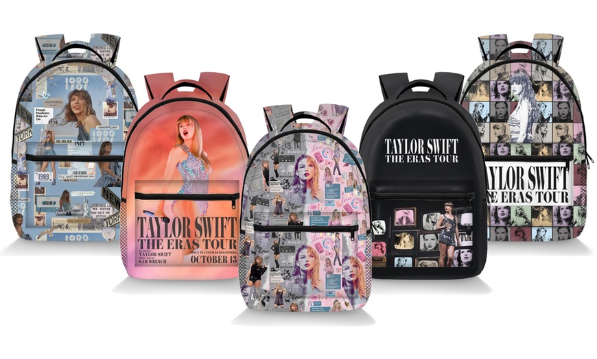 Image 1: Taylor Swift Themed Unisex Backpack