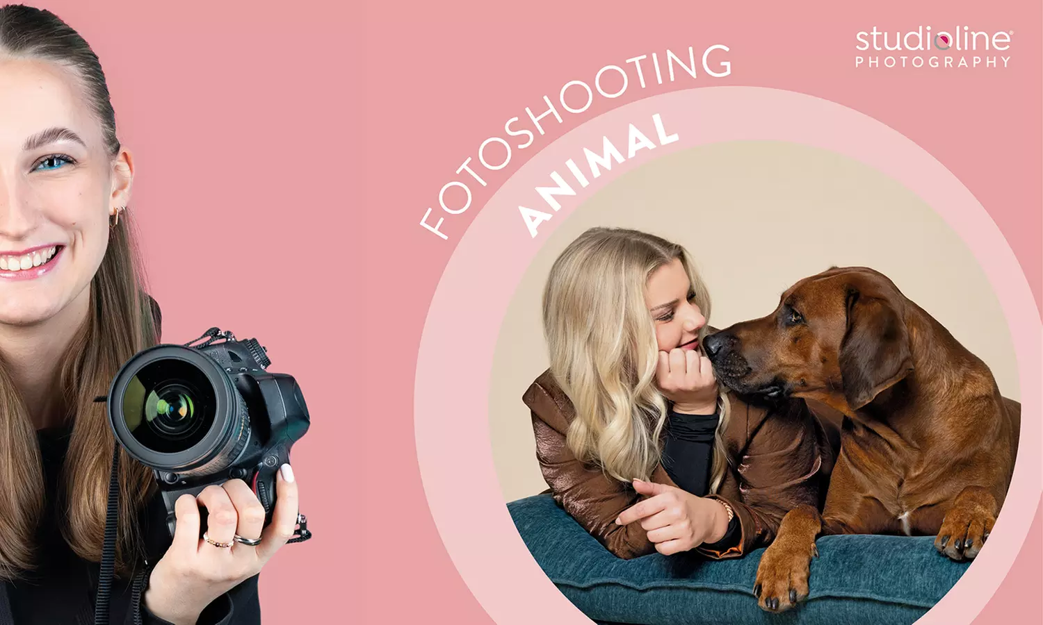 60 Min. studioline PHOTOGRAPHY Fotoshooting Erlebnis + Goldcard