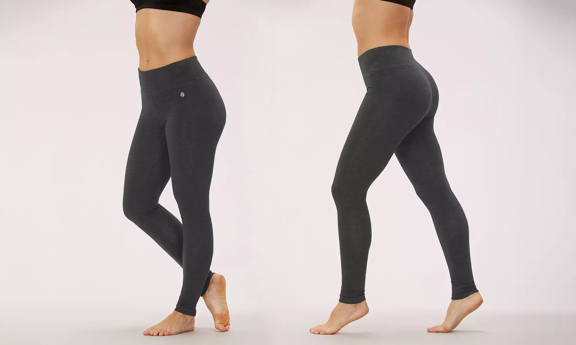 Bally Fitness Women's Tummy-Control Leggings with Plus-Size - Second Medium