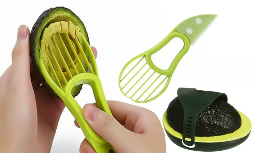 3-in-1 Avocado Tool with Avocado Keeper - Primary Image