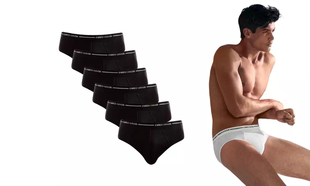 6, 12 o 18 slip da uomo Enrico Coveri