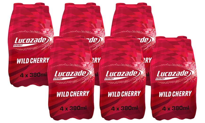 Image 21: Lucozade Energy Flavoured Sparkling Drink 380ml 24-Pack