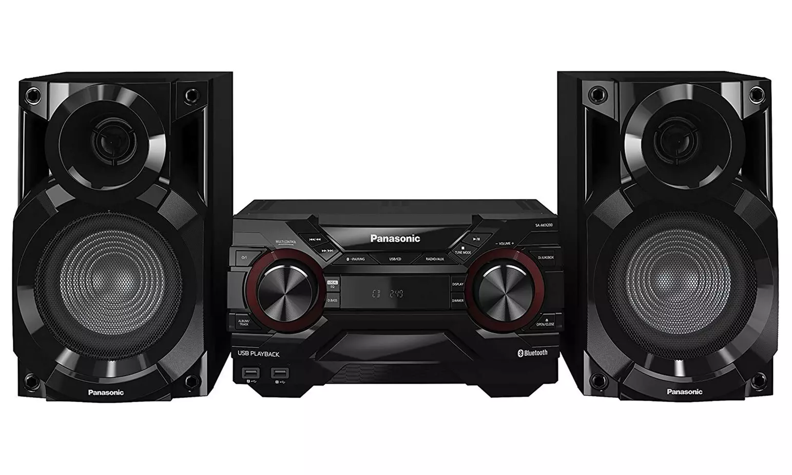 Sistema Mini SC-AKX200E-K Panasonic da 400 W - Primary Image