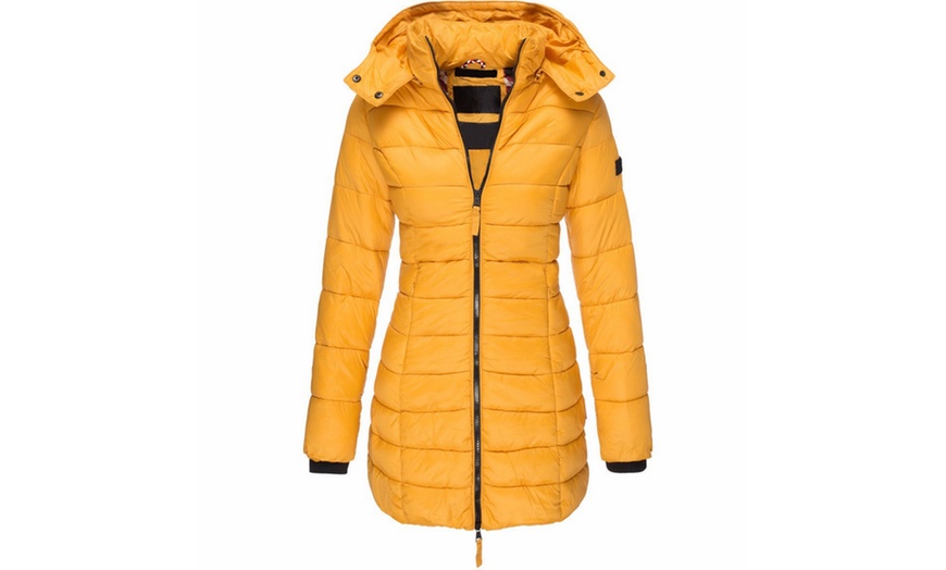 Image 3: Women's Slim-Fitting Padded Jacket
