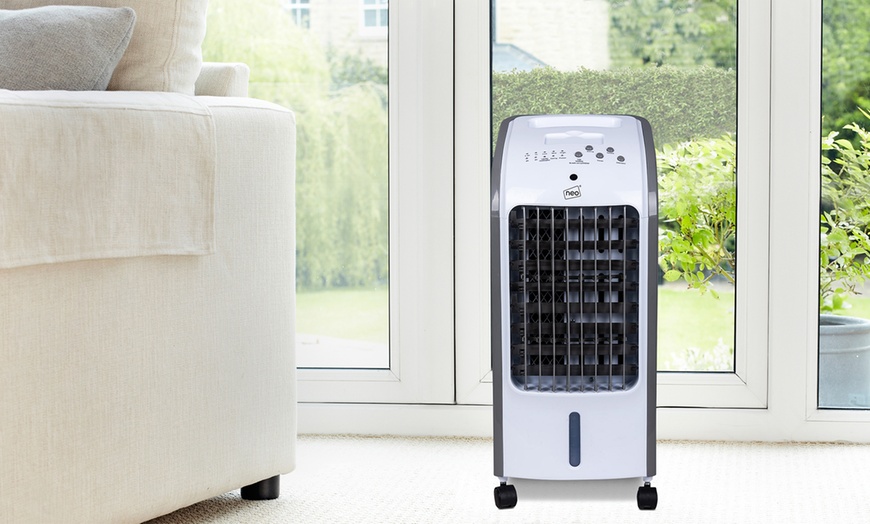 Image 3: Neo 80W Oscillating Air Cooler with Remote Control