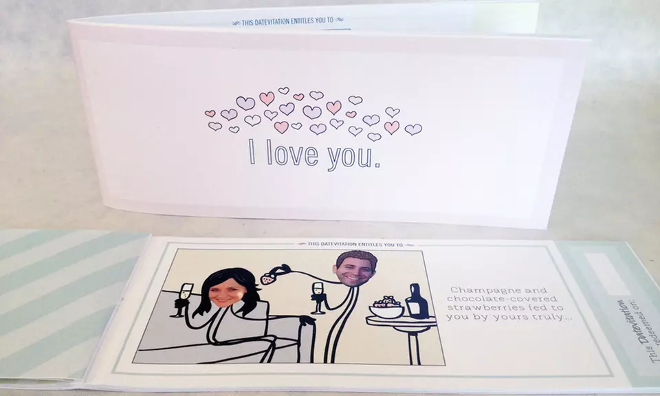 Custom Love Coupon Book From Datevitation - Primary Image