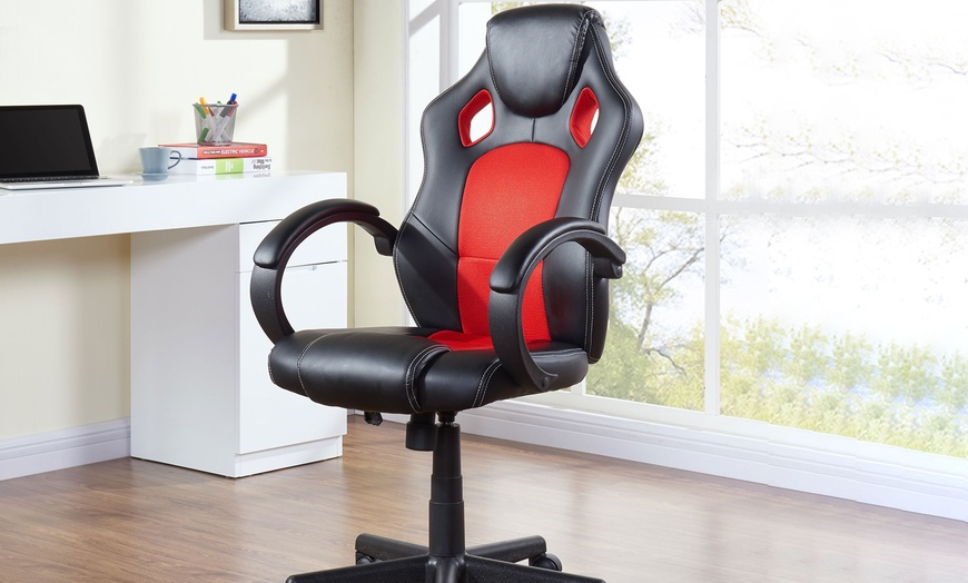 Image 2: Bugatti Racer Office Chair