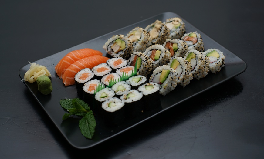 Image 1: Sushi Platter for Two or Four