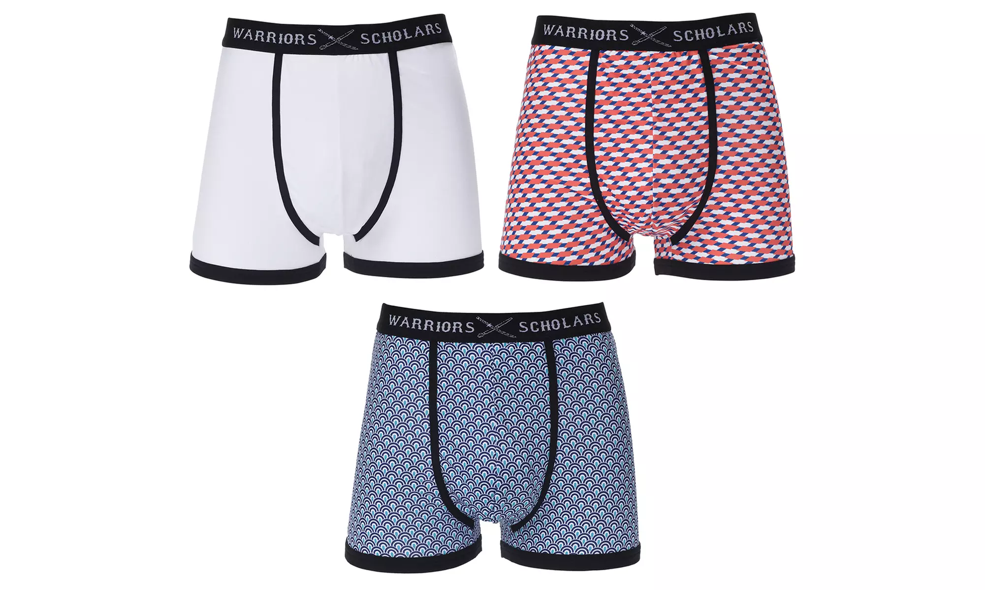 Warriors and Scholars Boxer Briefs (3- or 6-Pack) - Second Medium