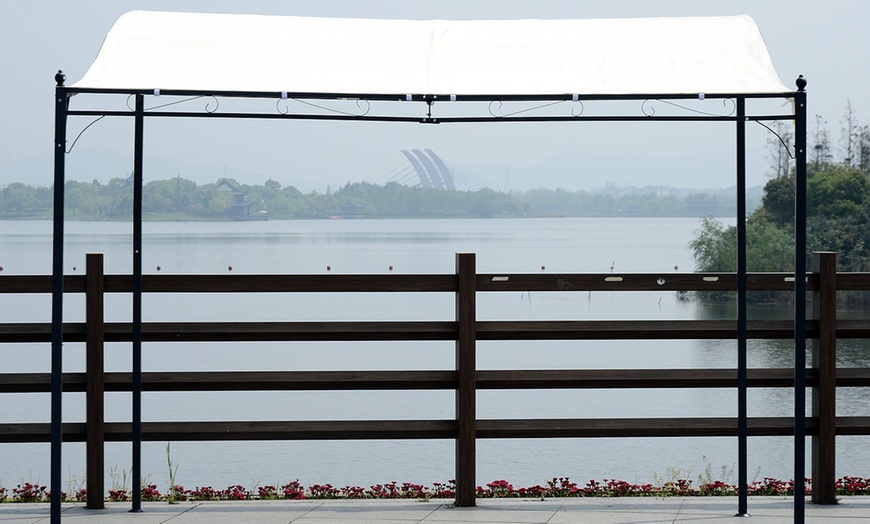 Image 6: Wall Mounted Gazebo