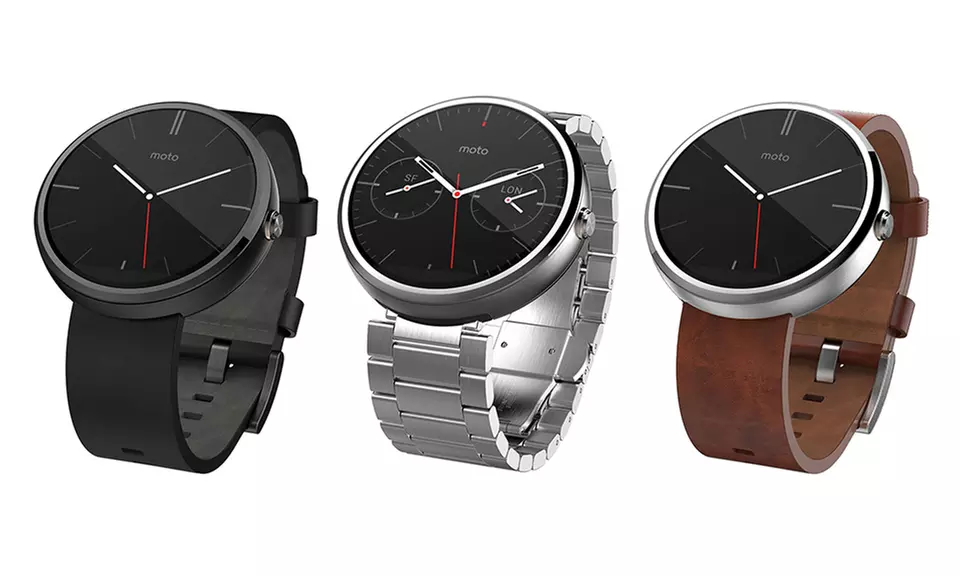 Motorola Moto 360 Smartwatch (Refurbished) - Primary Image