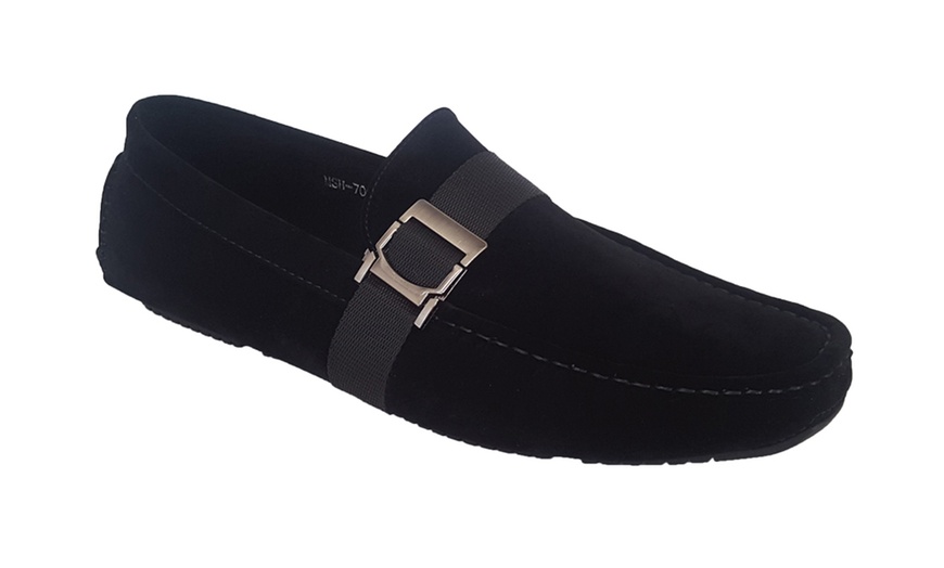 Image 2: Men's Slip-On Moccasins 