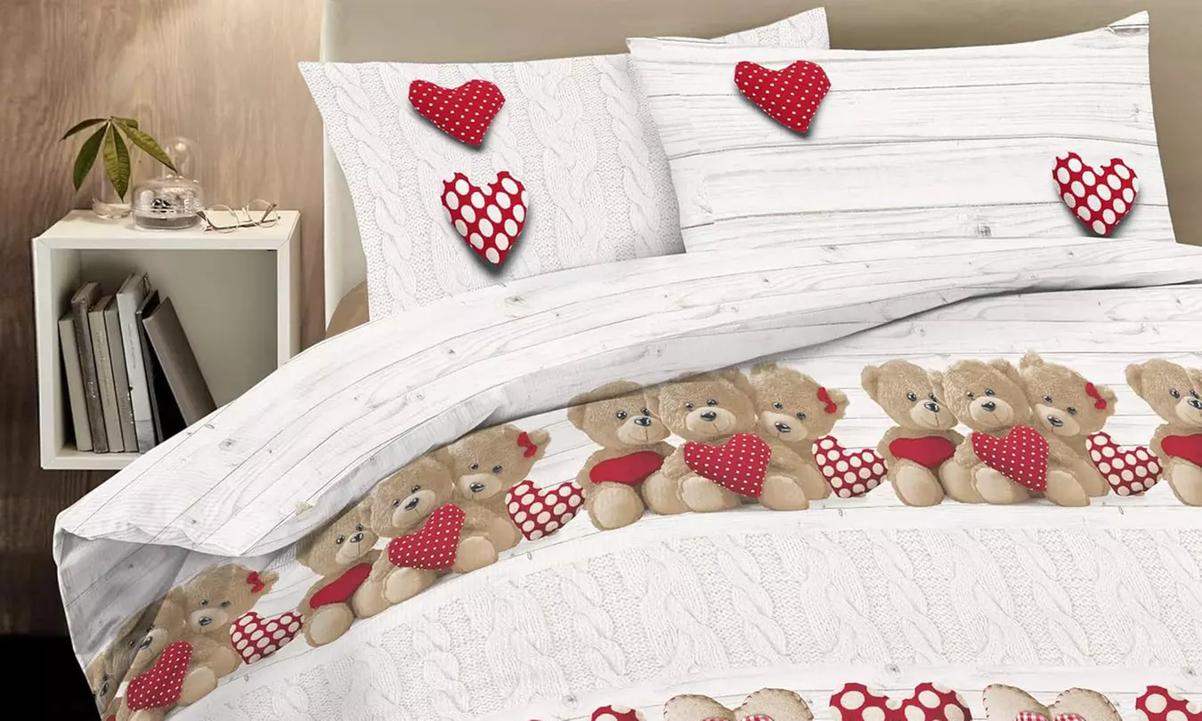 Parure copripiumino in cotone