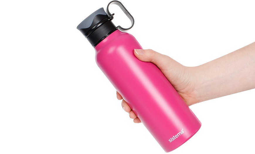 Image 8: Sistema 600ml Water Bottle