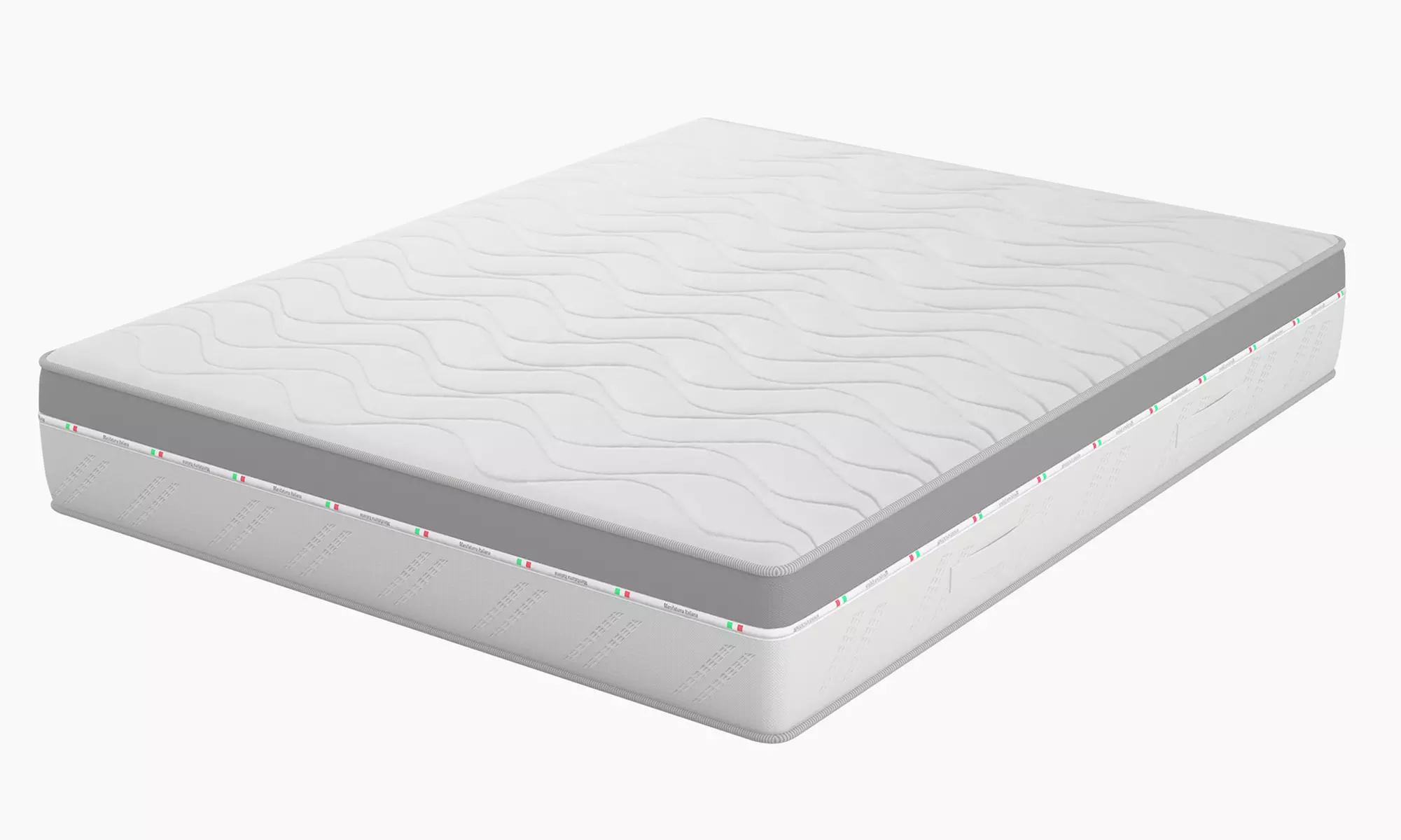 Moonflex Materasso a 2 strati in memory foam Air Fresh 9 zone