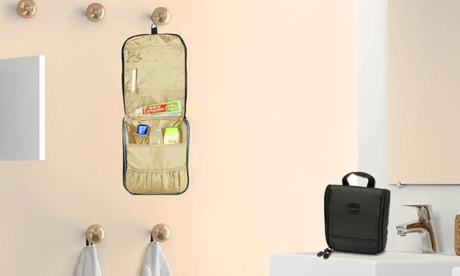 Mini borsa multifunzione da viaggio con gancio incorporato e multitasche