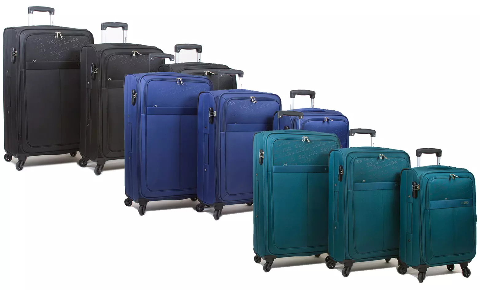 Dejuno Tuscany Lightweight Spinner Luggage Set (3-Piece) - Primary Image