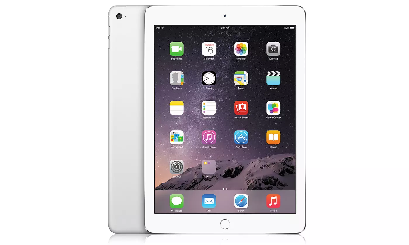 Apple iPad Air 16GB or 32GB Tablet with 9.7" Retina Display, WiFi, and 4G (GSM Unlocked) (Refurbished) - Second Medium