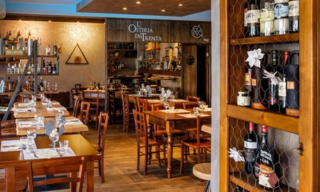⏰ Menu alla carta da 3 portate e vino per 2 o 4 persone all'Osteria Dei Trenta (sconto fino a 64%). Prenota&Vai!