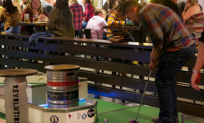 Image 3: Tee Off Together: Mini Golf and Beverages for Two or Four 