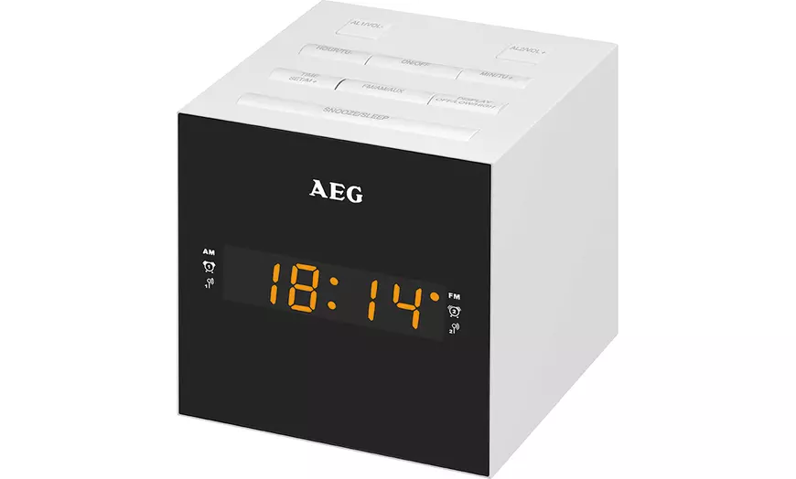 Image 3: AEG-luidspreker met wekker