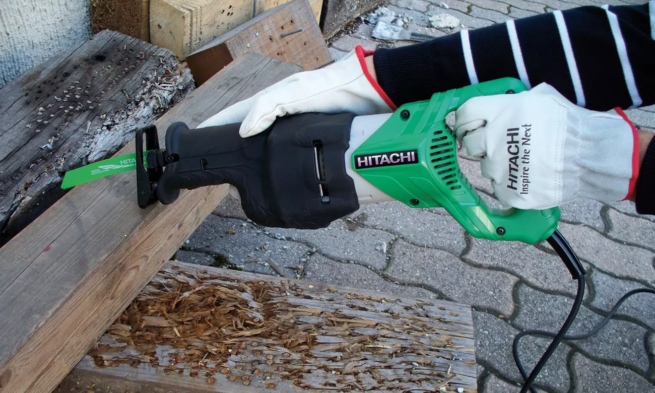 Scie-sabre Hitachi Hikoki CR13V, 300 mm 1010 W, avec coffret de transport, Garantie 2 ans - Primary Image