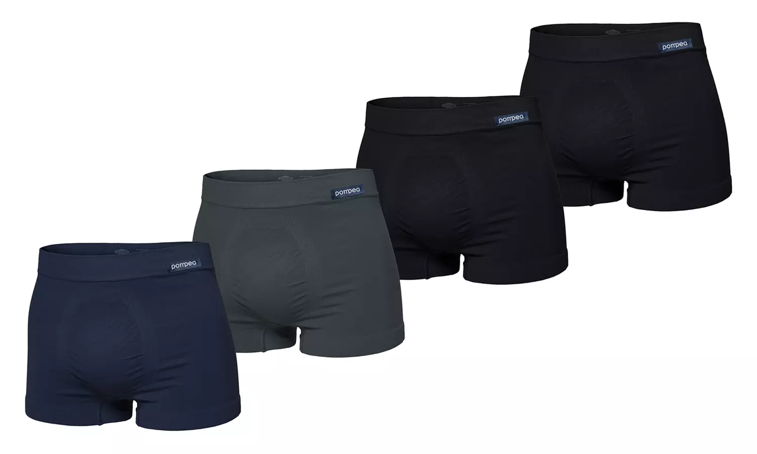 Lot de 4 boxers ou slips Pompea