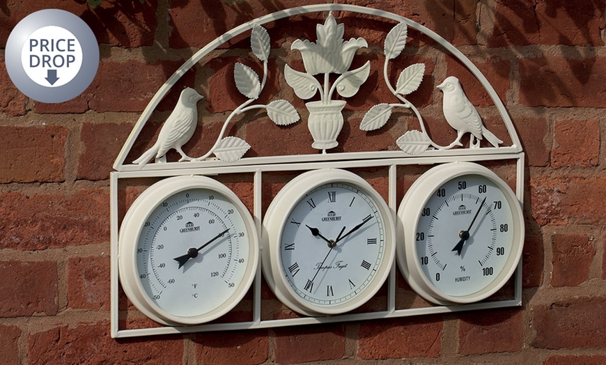 Image 1: Garden Clocks