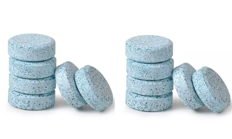 6 ou 12 pastilles effervescentes de lavage pour pare-brise de voiture - Second Medium