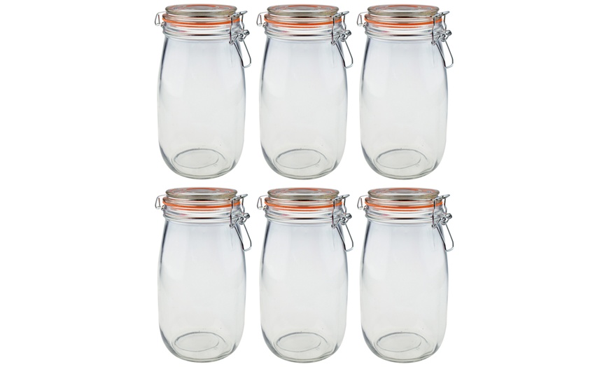 Image 12: Argon Tableware Glass Jars