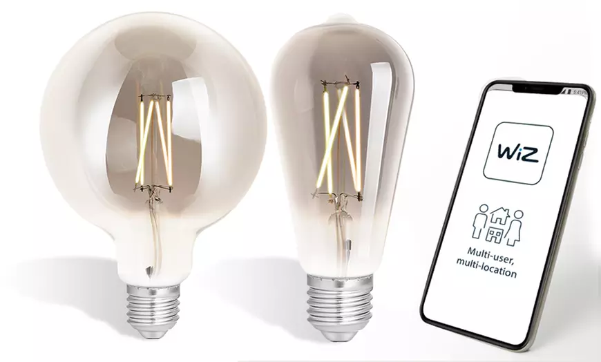 Image 1: WiZ-smartlampen