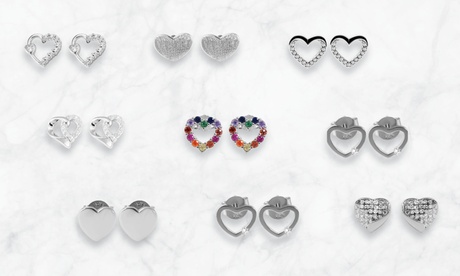 1 o 2 paia di orecchini Akzent in argento 925, disponibili in vari modelli