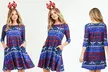 Style Clad Women's Pocketed Christmas Dress with Free Headband. Plus Sizes Available. - Second Medium