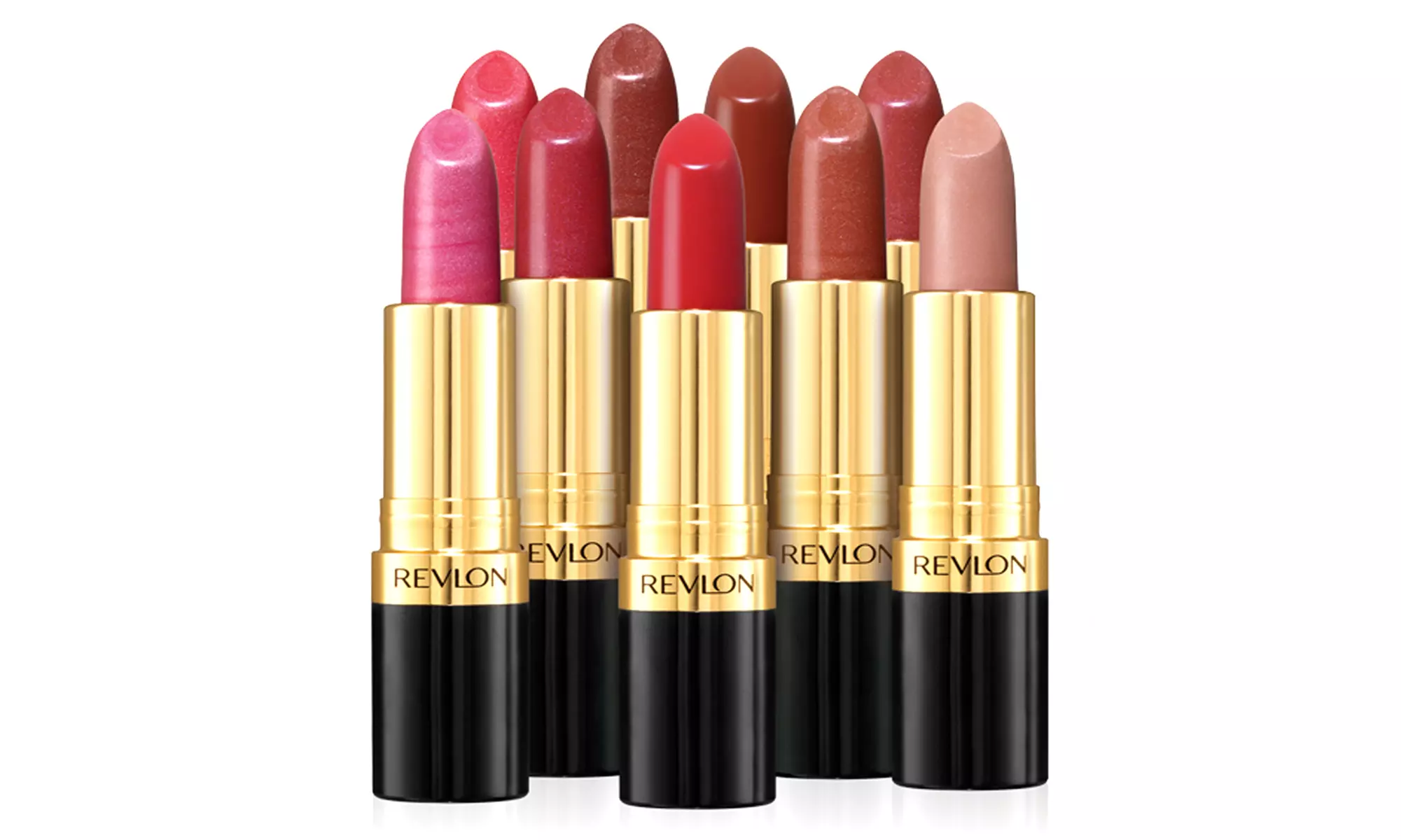 Lot de 8 rouges à lèvres Revlon Super Lustrous - Primary Image