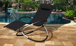 Foldable Rocking Lounger Chair