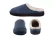 DS Collection Men's Memory Foam Anti-Slip Slippers - Second Medium