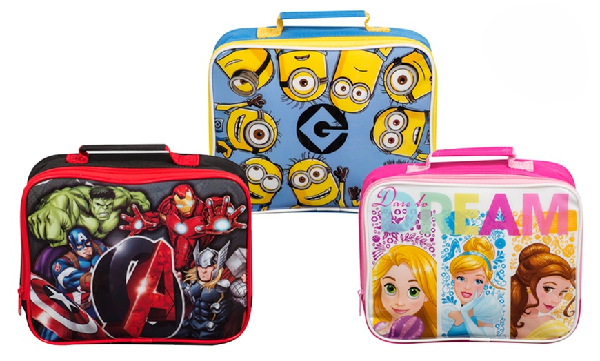 Image 1: Kids' Character Lunch Bags 