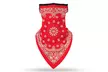 Unisex USA Bandana Face Cover (1-, 3- or 6-Pack) - Second Medium