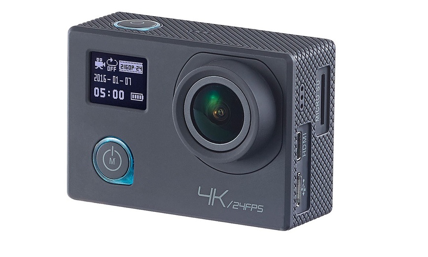 Image 1: Somikon 4K Action Camera